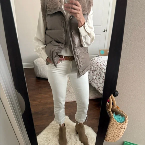 Heartloom Tan Puffer Vest S - Picture 5 of 6